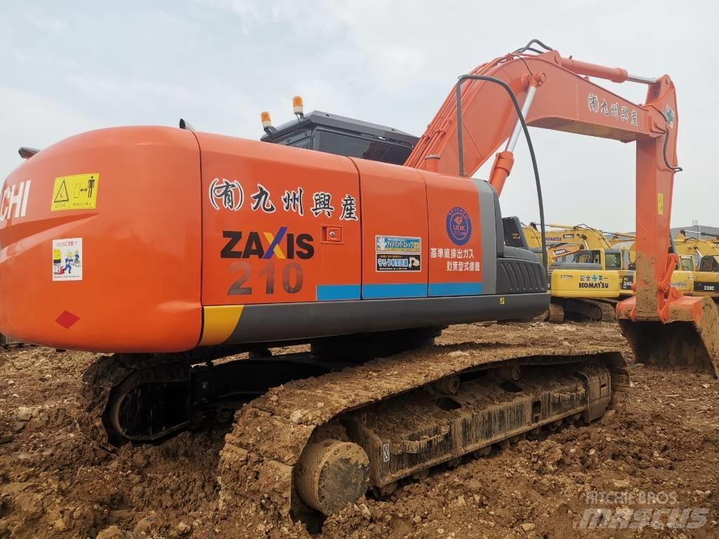 Hitachi zx210 Gravemaskiner på larvebånd