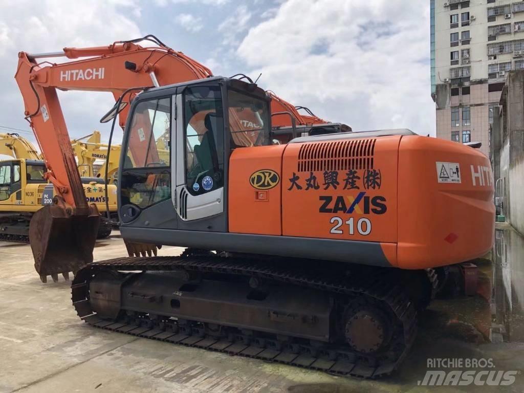 Hitachi zx210 Gravemaskiner på larvebånd