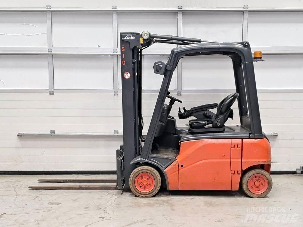 Linde E16P-01 El gaffeltrucks