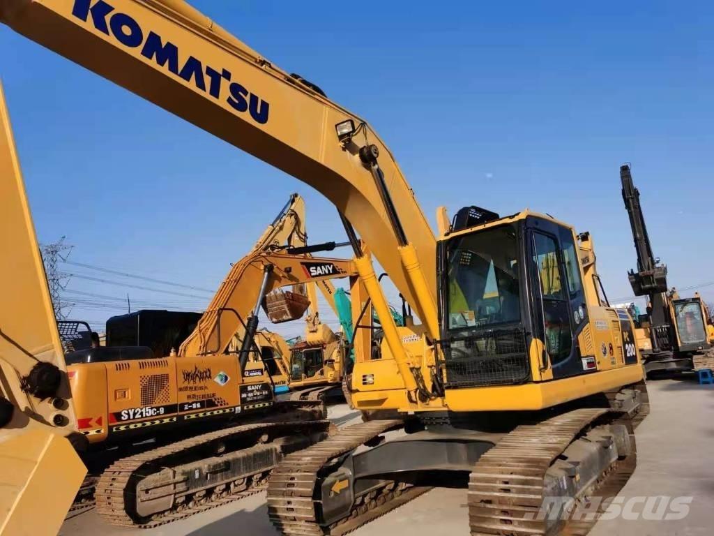 Komatsu PC 200-8 Gravemaskiner på larvebånd