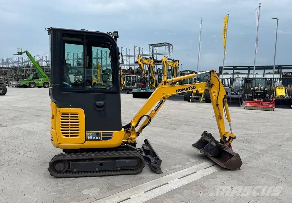 Komatsu PC 16 R-3HS Gravemaskiner på larvebånd