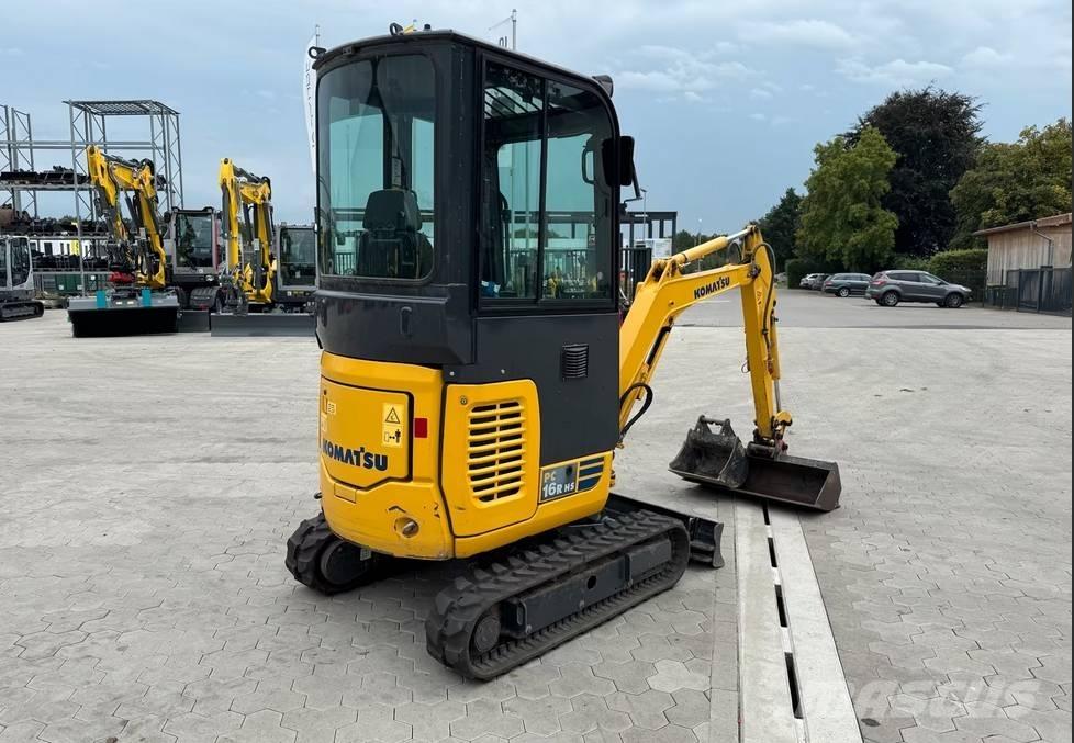 Komatsu PC 16 R-3HS Gravemaskiner på larvebånd