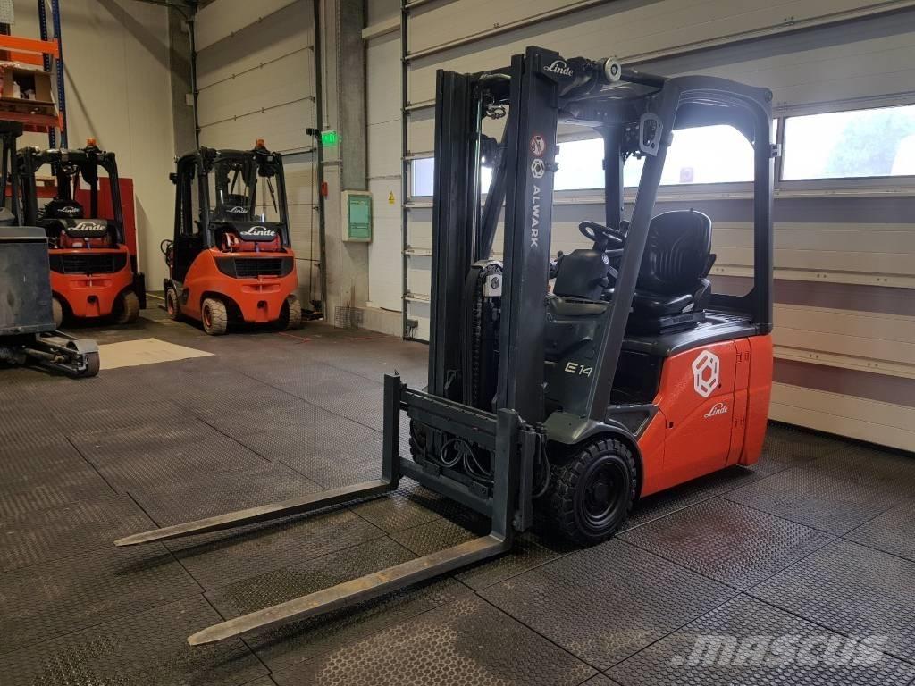 Linde E14 El gaffeltrucks