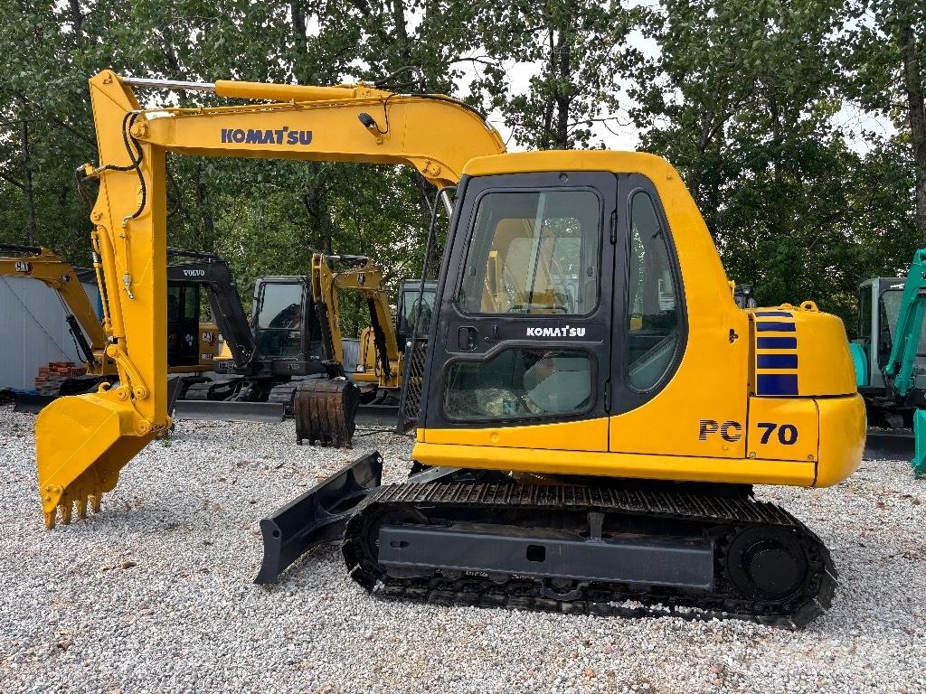 Komatsu PC 70 Minigravemaskiner