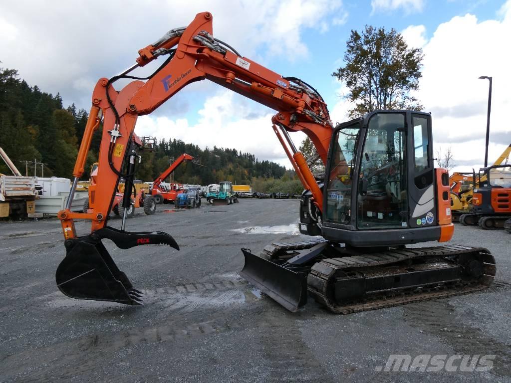 Hitachi ZX 75 US-5 Gravemaskiner på larvebånd
