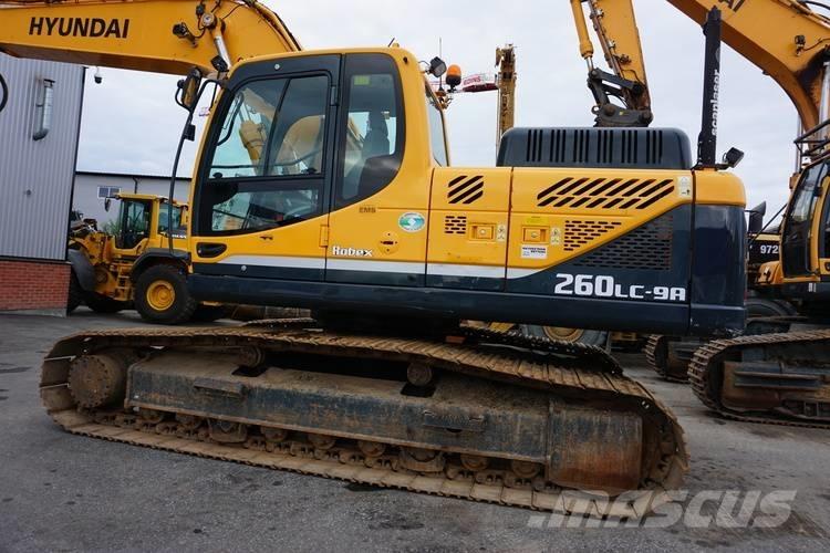 Hyundai R260LC-9A Gravemaskiner på larvebånd