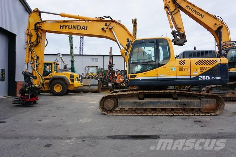 Hyundai R260LC-9A Gravemaskiner på larvebånd