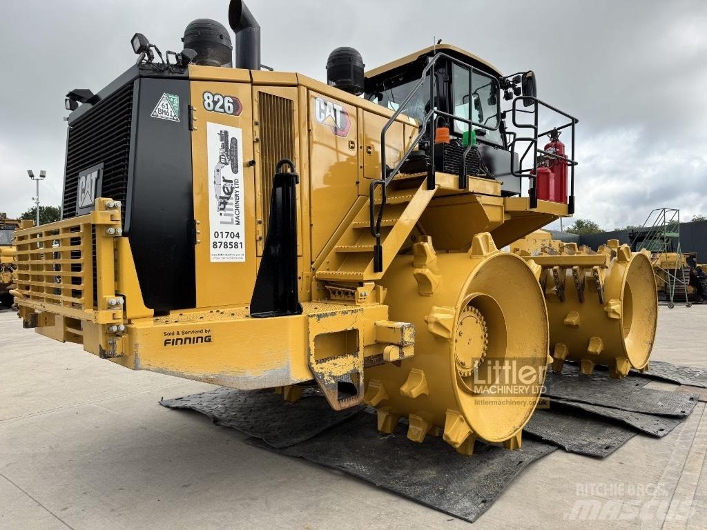 CAT 826 Affaldskompaktorer