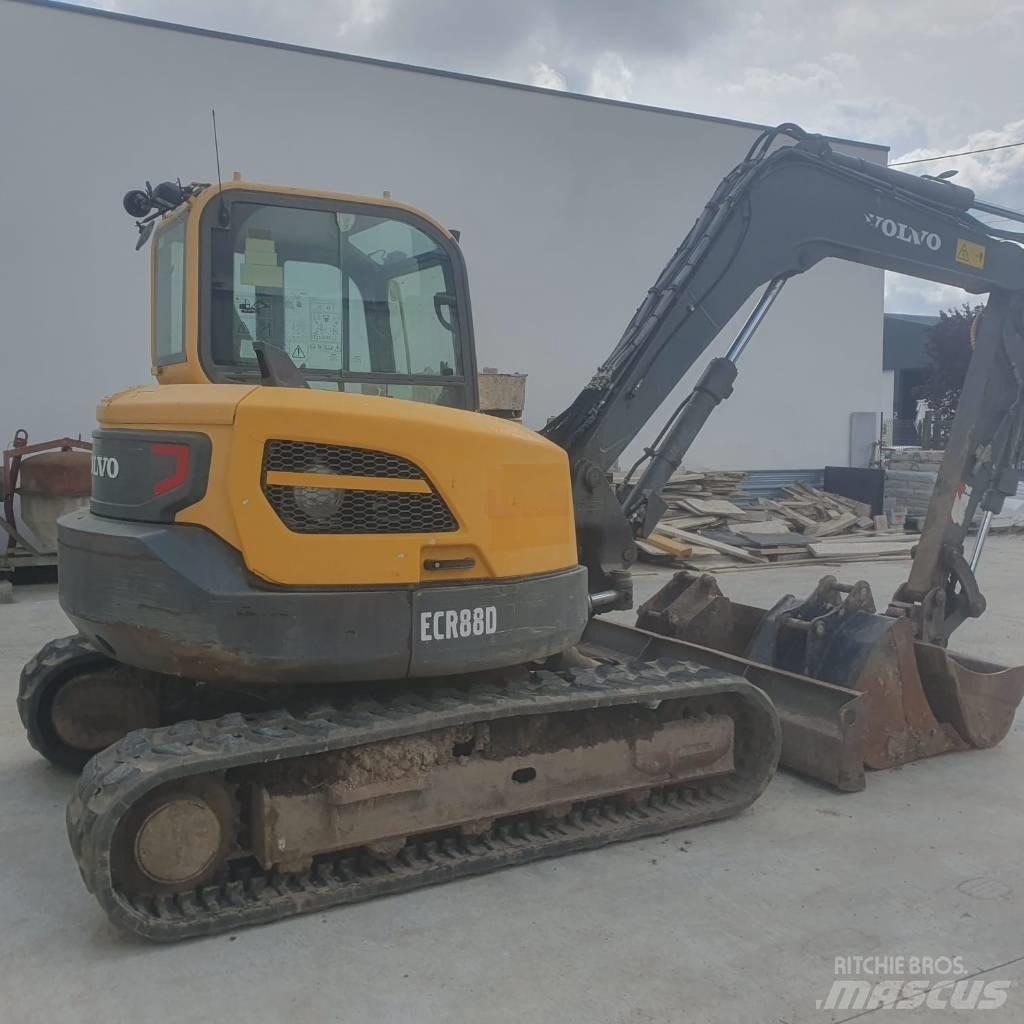 Volvo ECR 88 D Midi-gravemaskiner 7t - 12t
