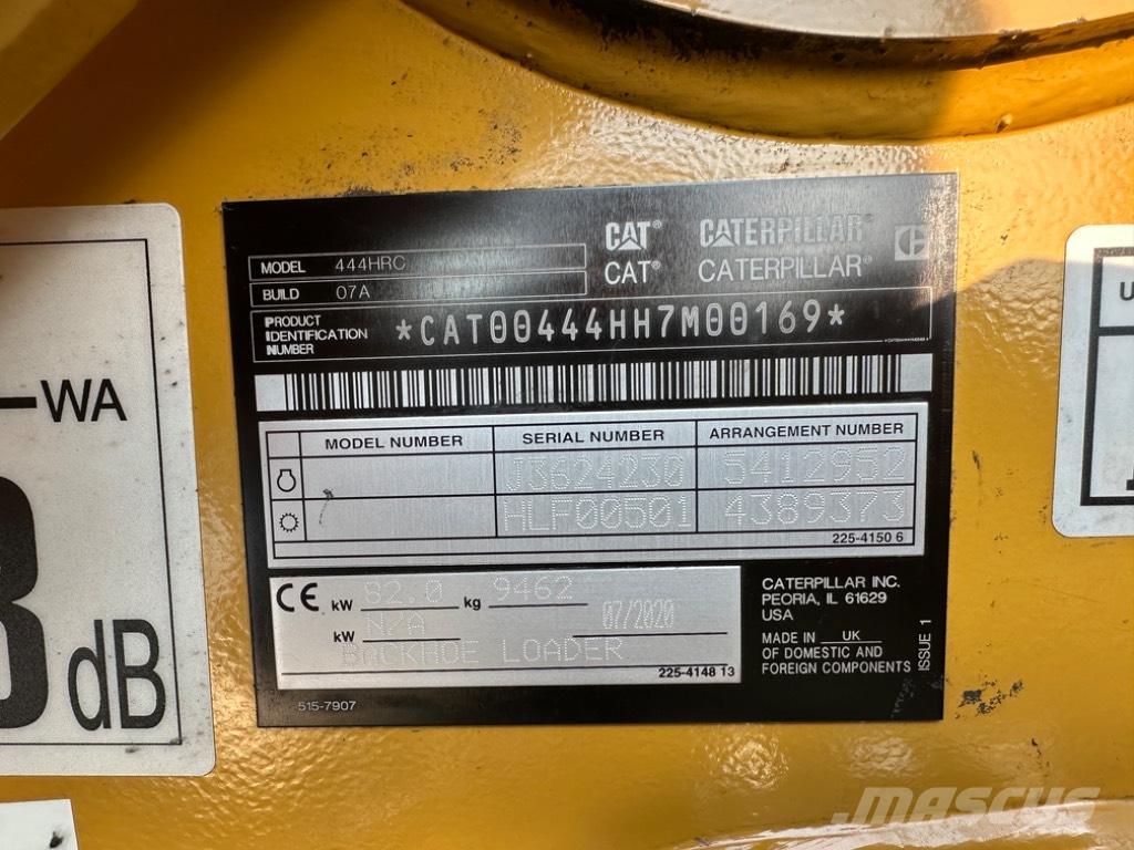 CAT 444 Rendegravere