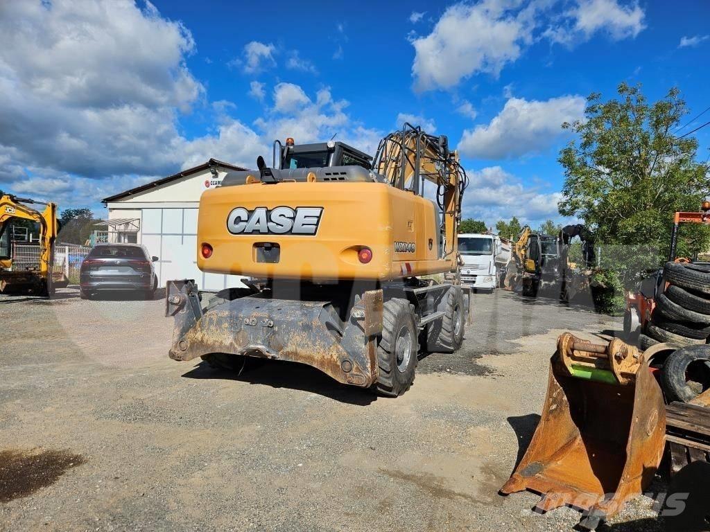 CASE WX 148 Gravemaskiner på hjul
