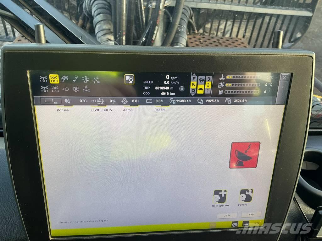 Ponsse Wisent 8W Udkørselsmaskiner