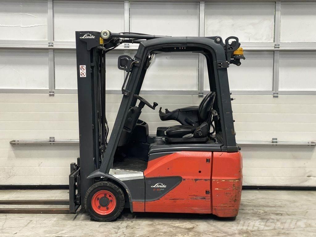 Linde E16C-02 El gaffeltrucks