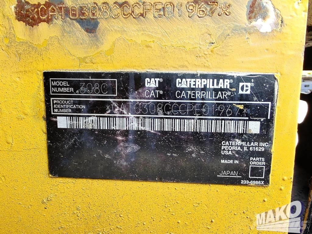CAT 308 C Midi-gravemaskiner 7t - 12t