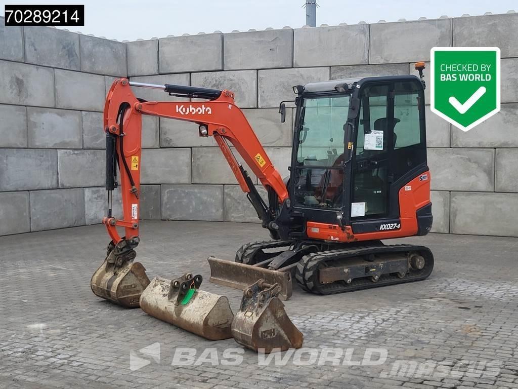 Kubota KX027-4 Minigravemaskiner