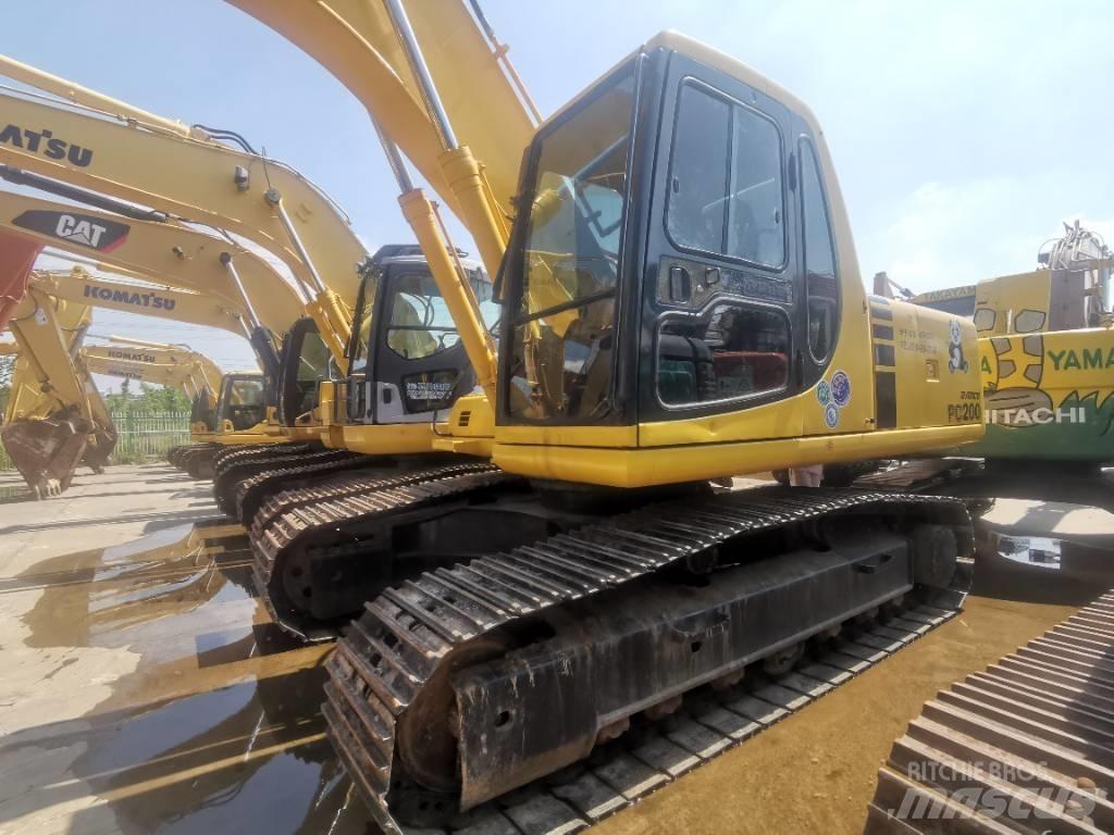 Komatsu PC 200-6 Gravemaskiner på larvebånd