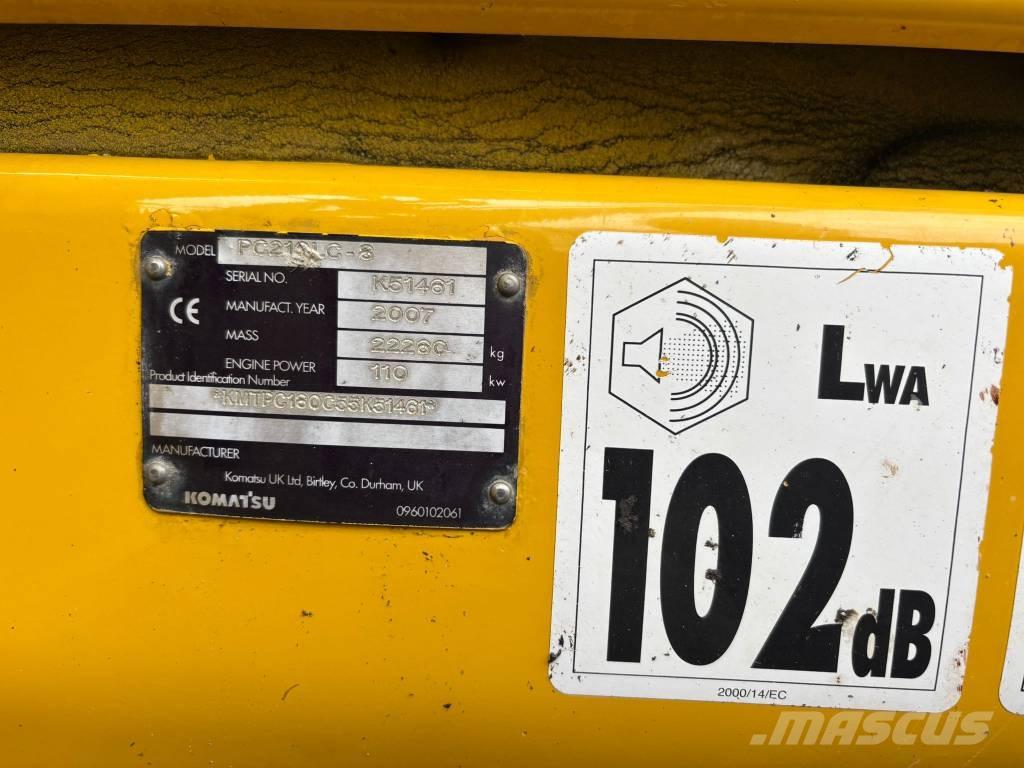 Komatsu PC 210 LC-8 Gravemaskiner på larvebånd