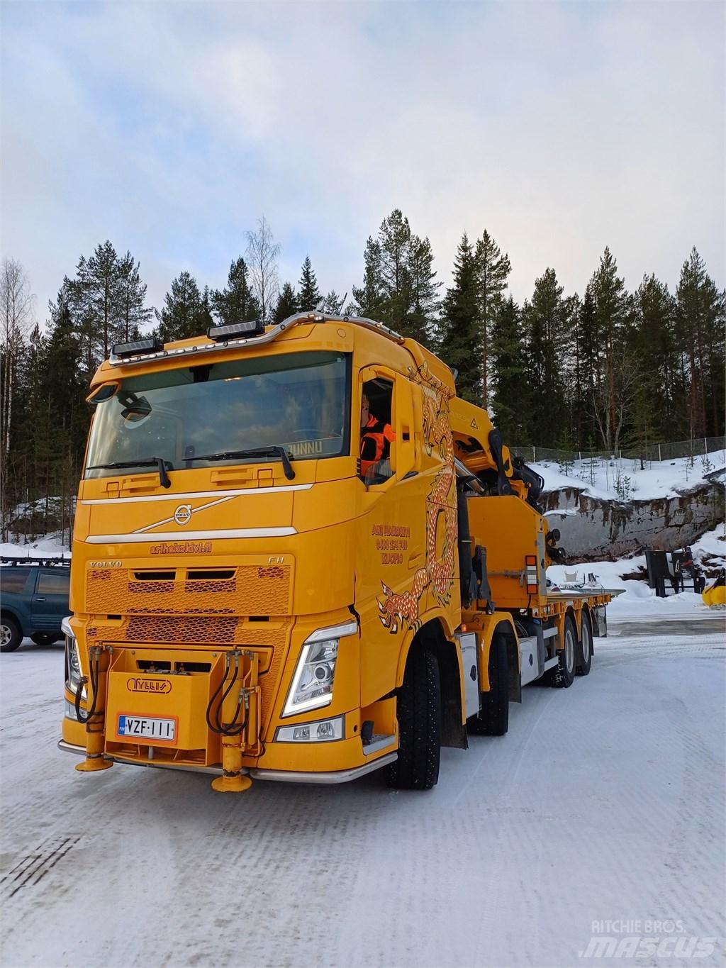 Volvo FH 540 Lastbil med kran