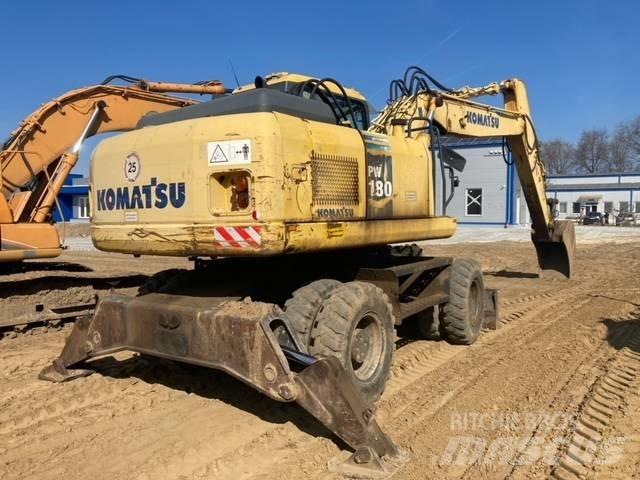 Komatsu PW 180-7K Gravemaskiner på hjul