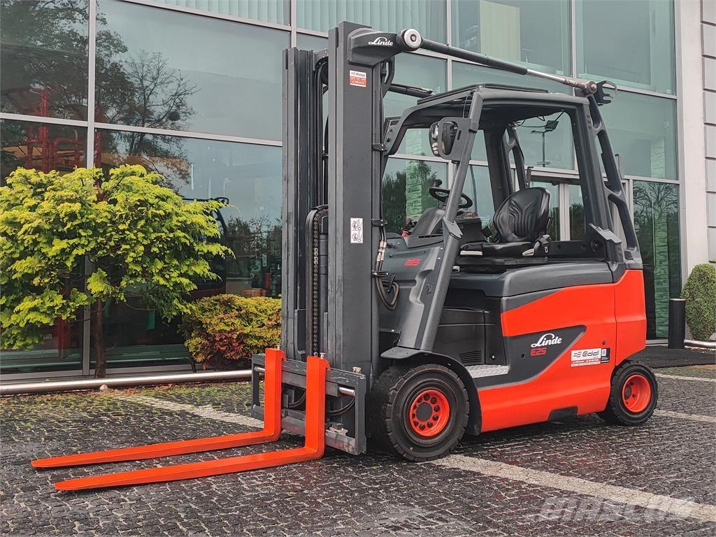 Linde E25H-01/600 El gaffeltrucks