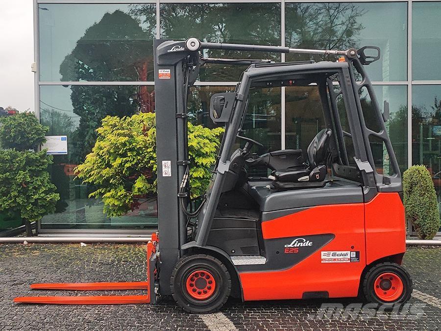Linde E25H-01/600 El gaffeltrucks