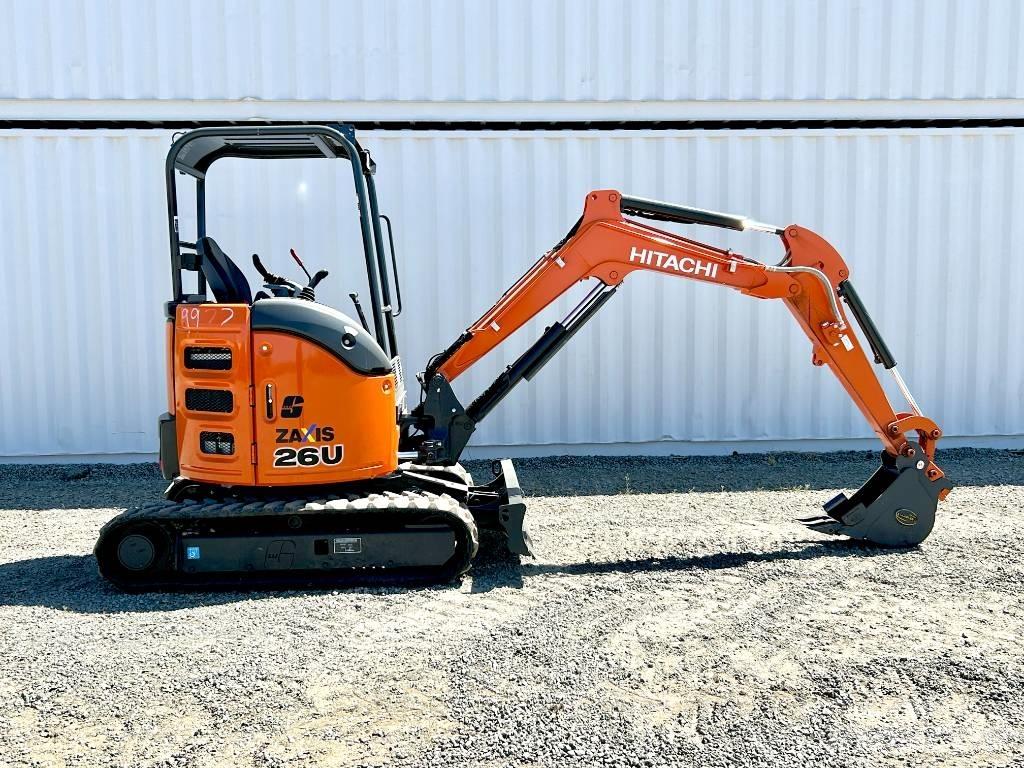 Hitachi ZX26U-5N Minigravemaskiner