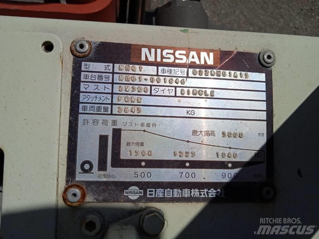 Nissan 02ZNH01A15 LPG gaffeltrucks