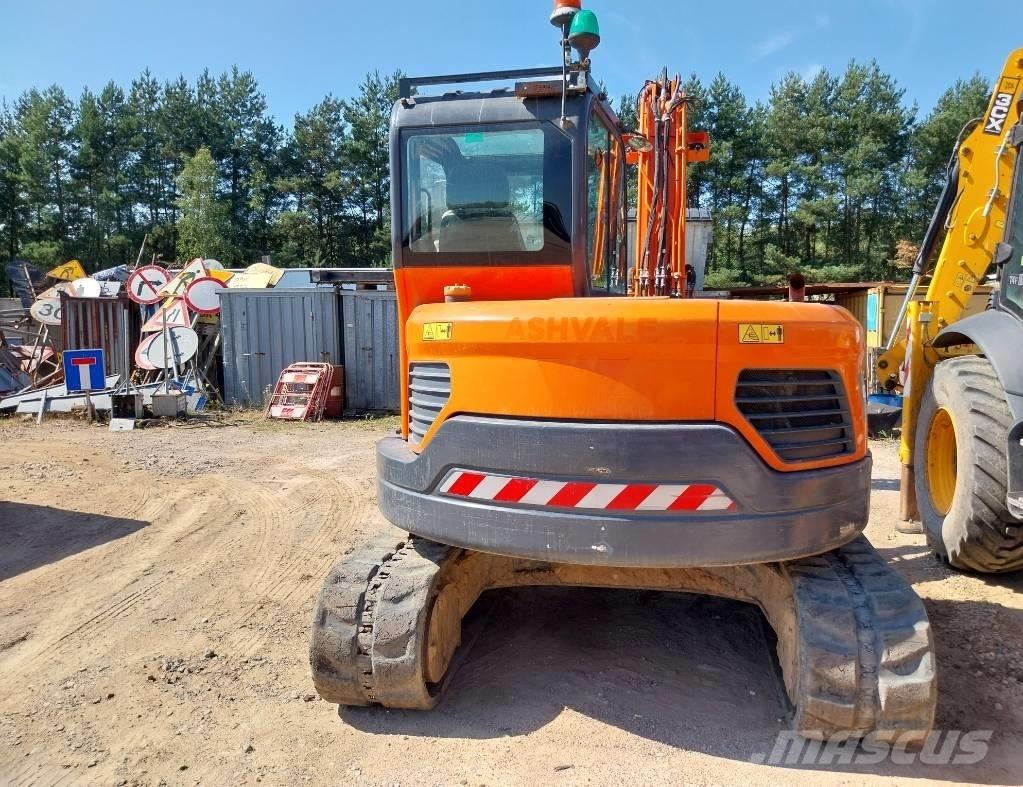 Doosan DX 85 R-3 Midi-gravemaskiner 7t - 12t