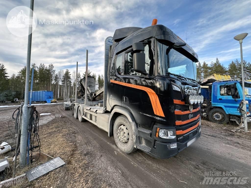 Scania R 650 Ekipage Tømmertransport