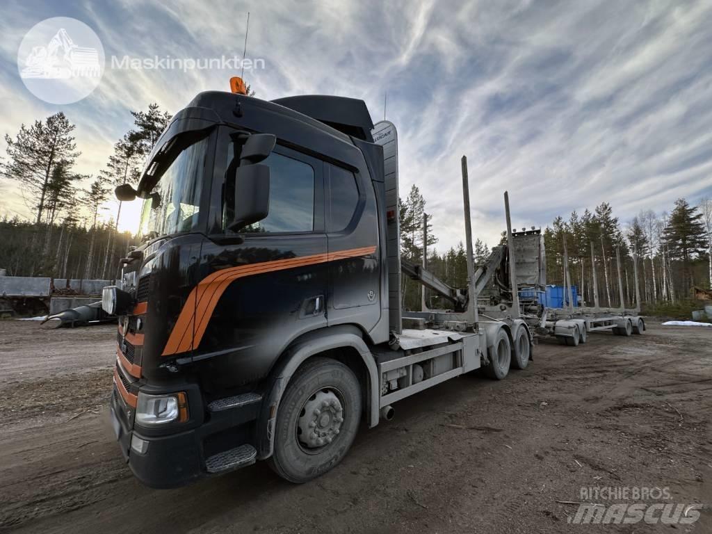 Scania R 650 Ekipage Tømmertransport