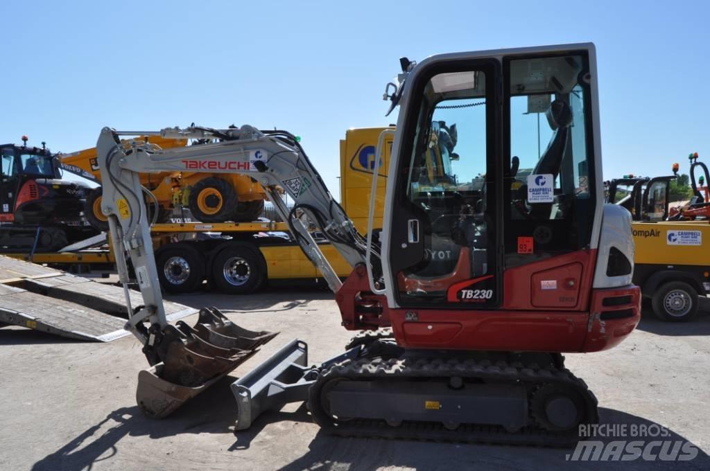 Takeuchi TB 230 Minigravemaskiner
