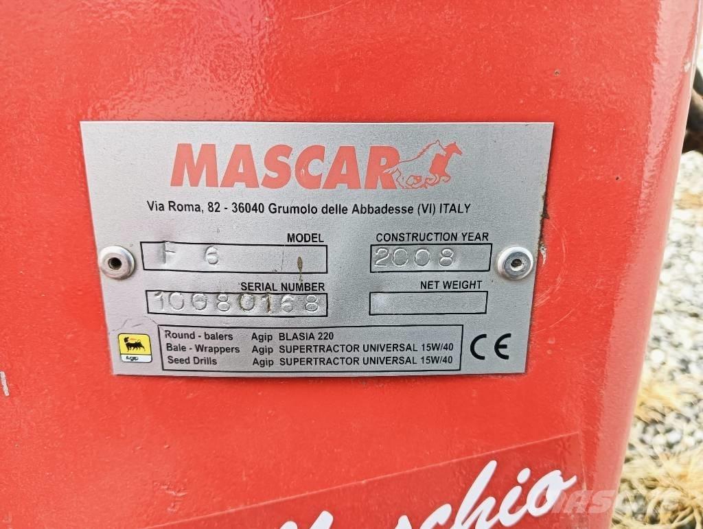 Mascar 6 FILE Enkornssåmaskiner