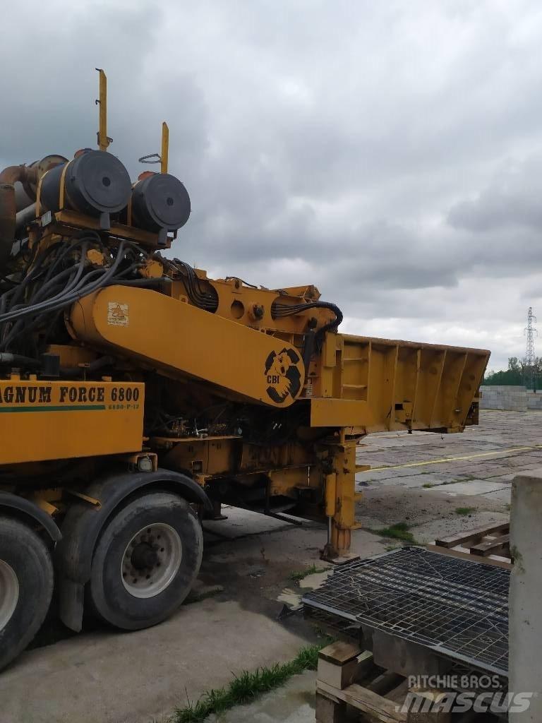 CBI 6800 T Flishuggere / neddelere