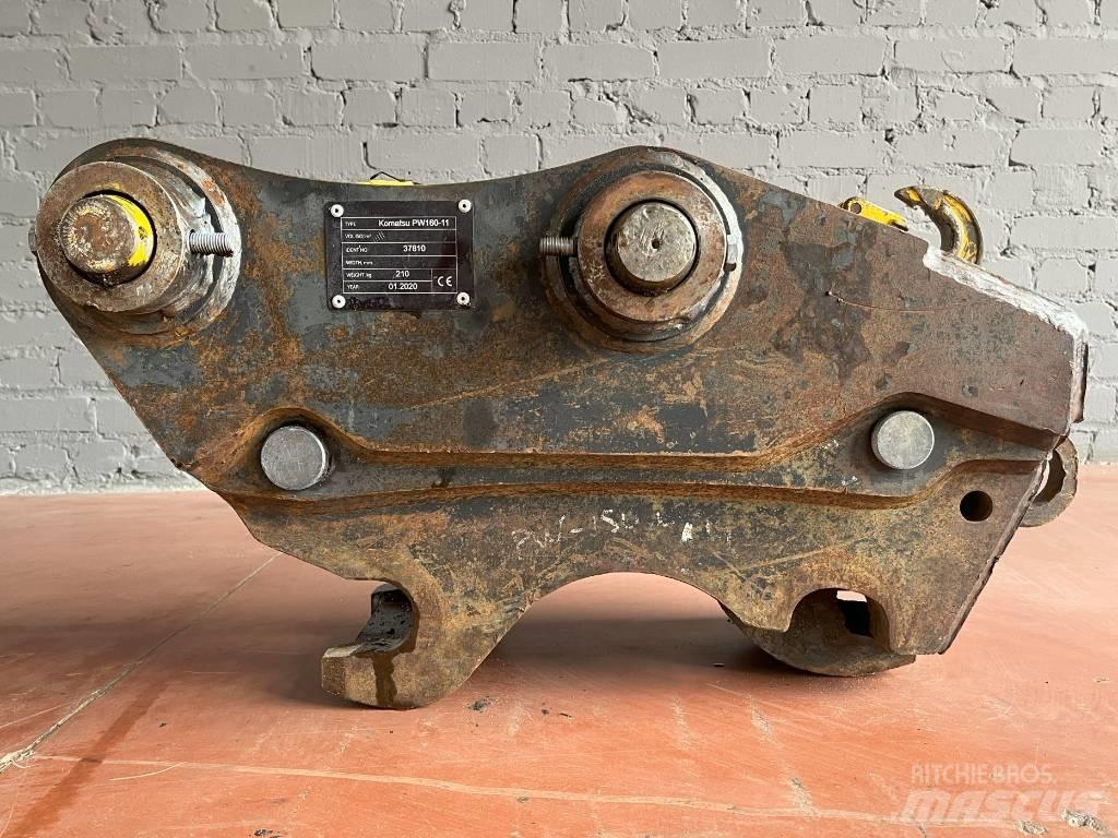 Komatsu PW160-11 Hurtigkoblere
