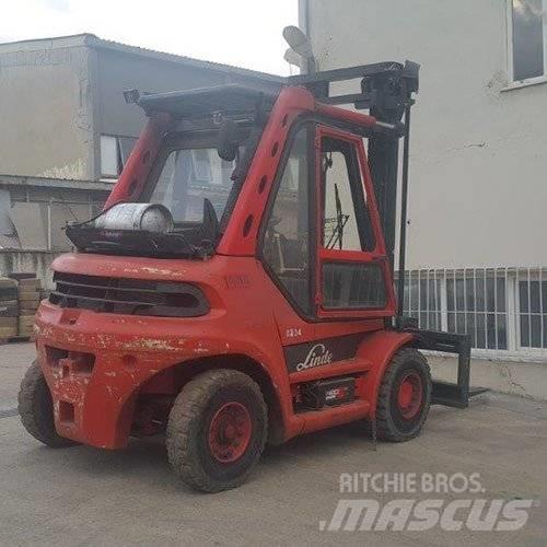 Linde H70T LPG gaffeltrucks