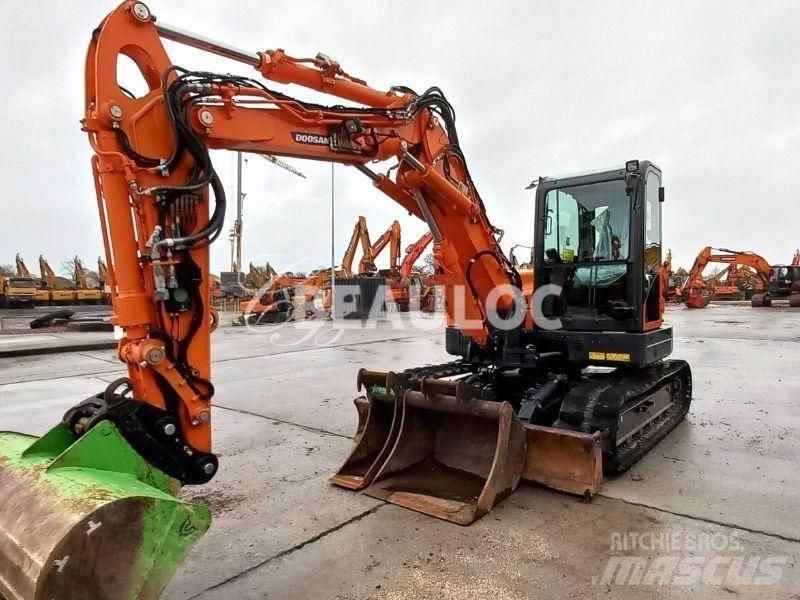 Doosan DX85R Gravemaskiner på larvebånd