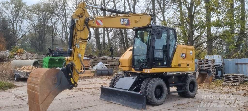 CAT M314 F Gravemaskiner på hjul