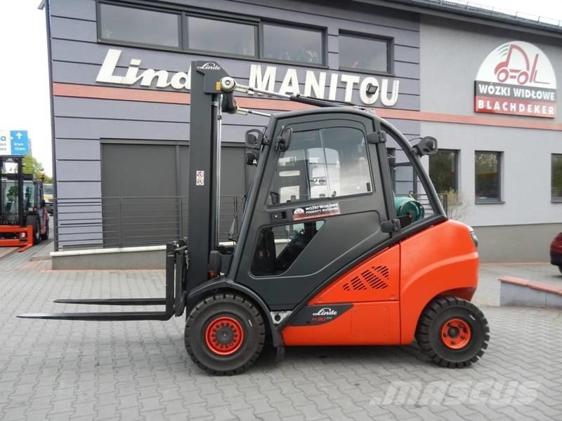 Linde H 30 T-03 LPG gaffeltrucks