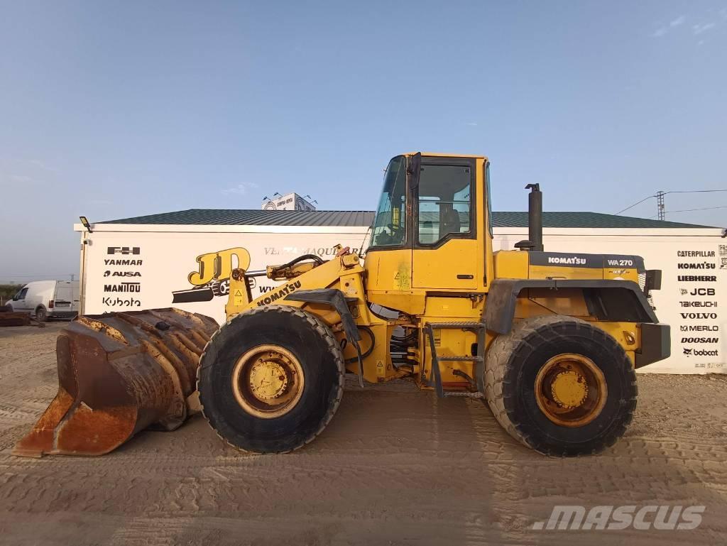 Komatsu WA 270 Læssemaskiner på hjul
