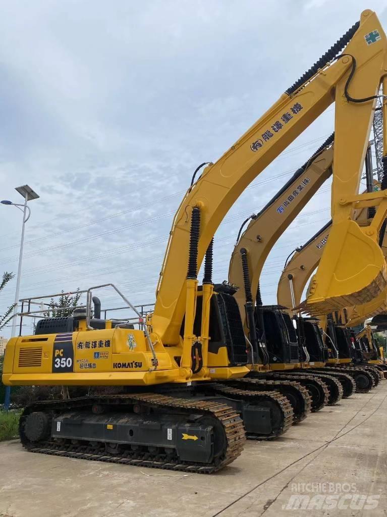 Komatsu PC350 Gravemaskiner på larvebånd