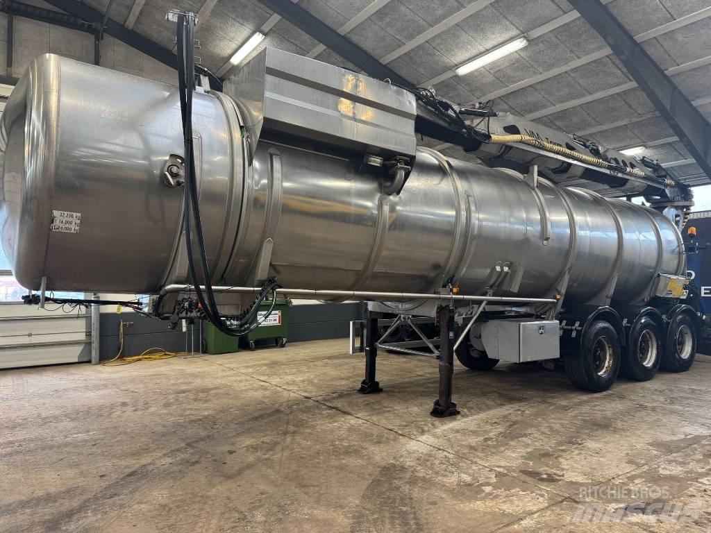  VM-Tarm Gylletrailer Semi-trailer med Tank