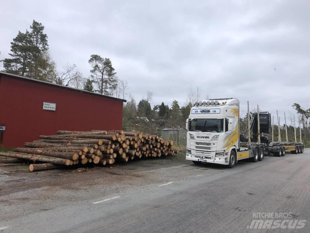 Scania R 650 Tømmertransport