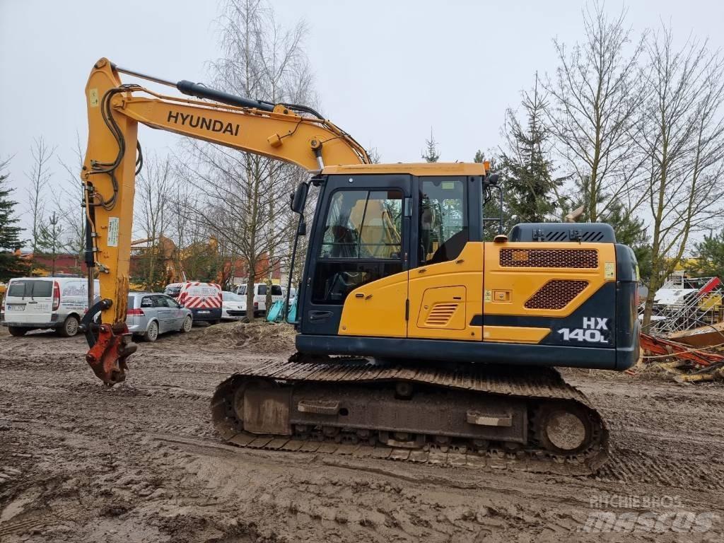 Hyundai HX 140 L Gravemaskiner på larvebånd