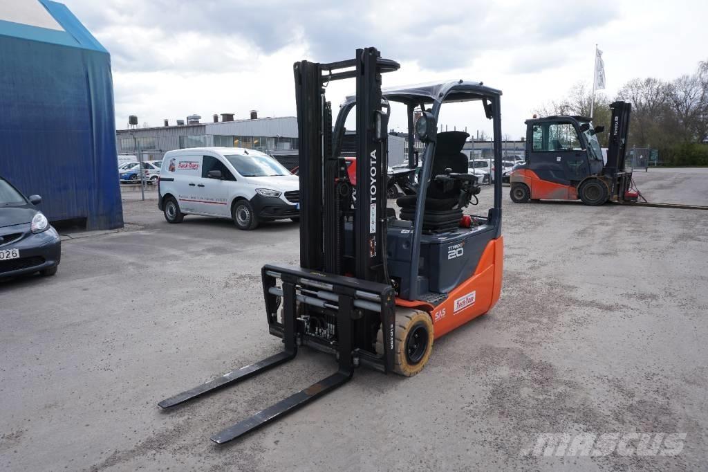 Toyota 8FBE20T El gaffeltrucks