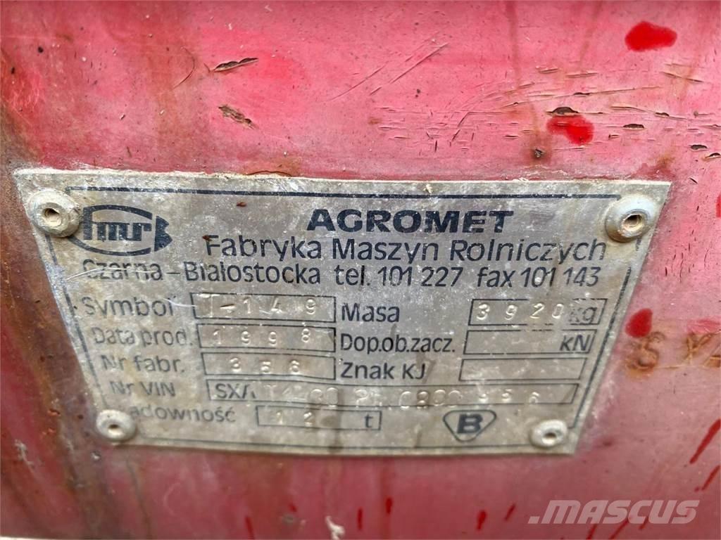 Agromet T-149 Anhænger med tip