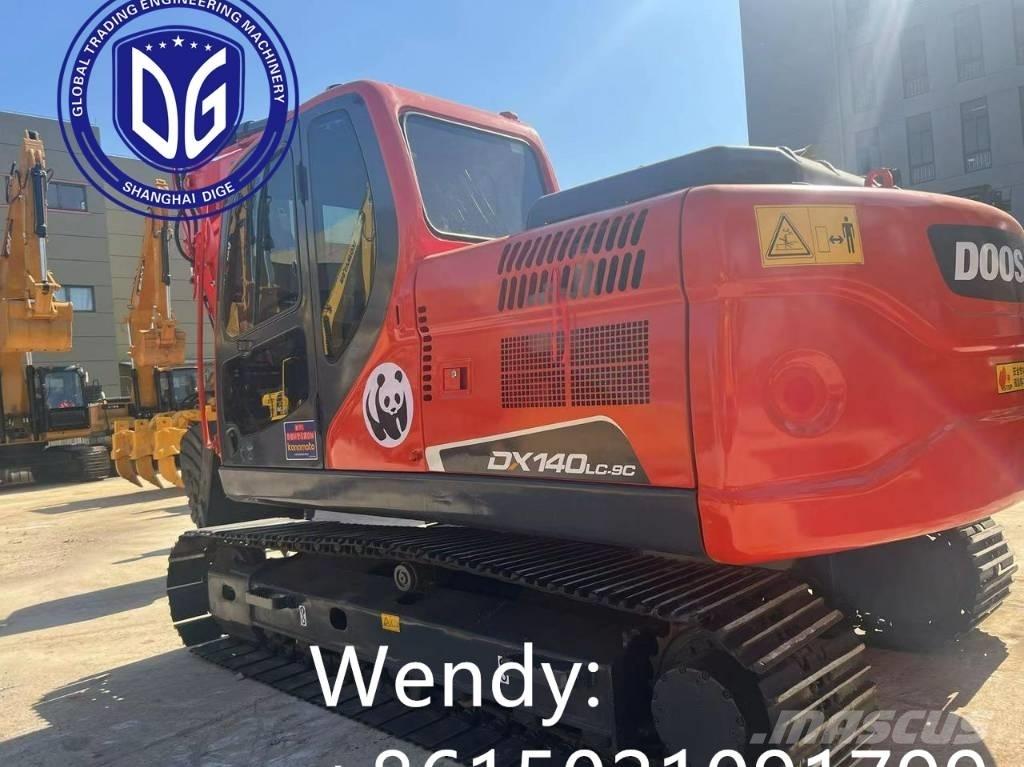 Doosan DX 140LC-9C Gravemaskiner på larvebånd