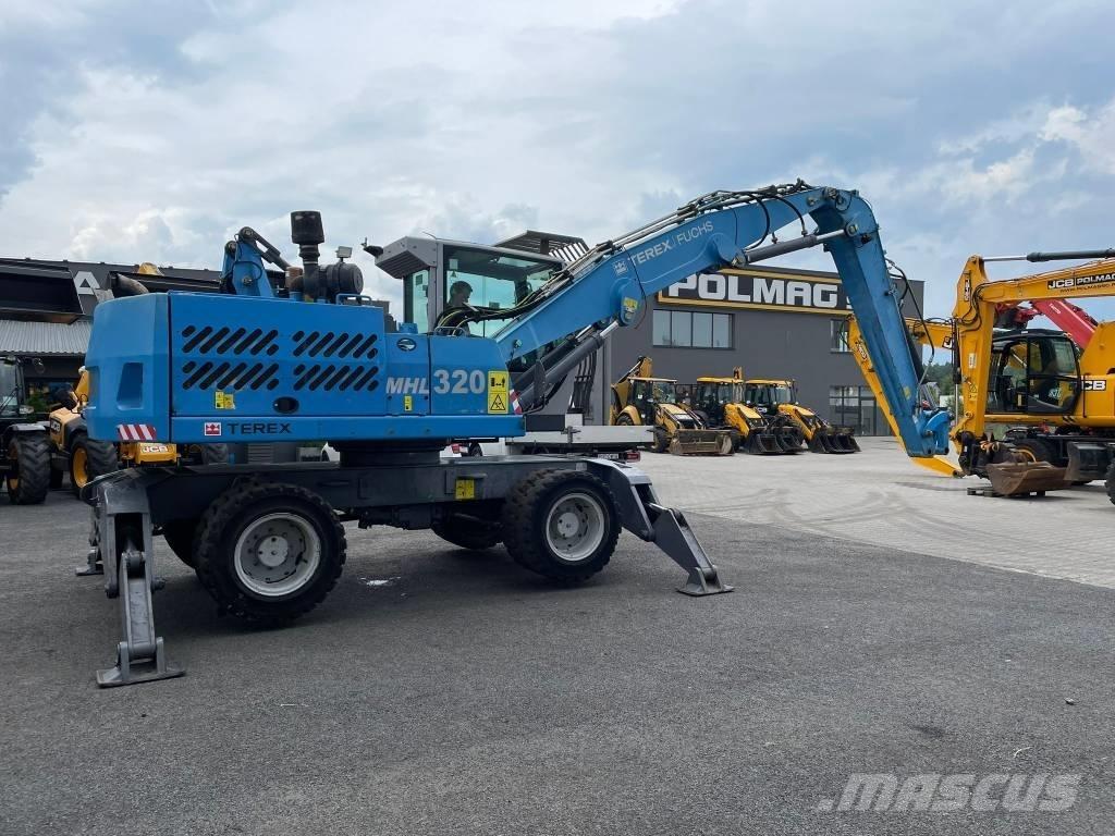 Terex FUCHS 320 Gravemaskiner på hjul