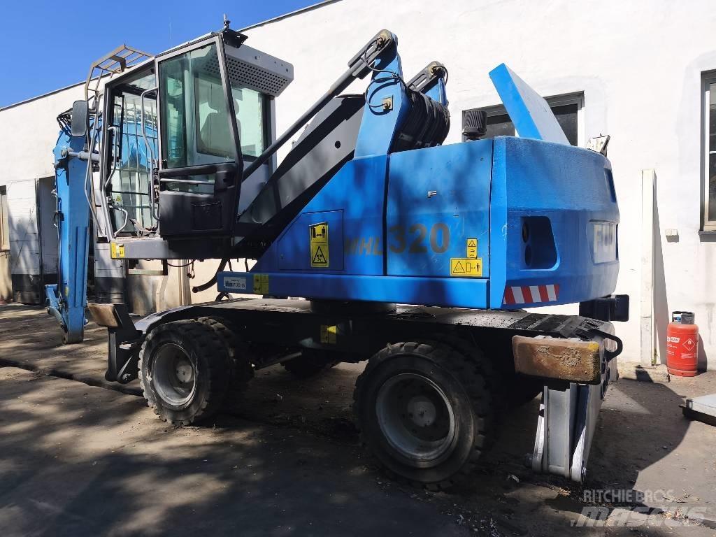 Terex FUCHS 320 Gravemaskiner på hjul