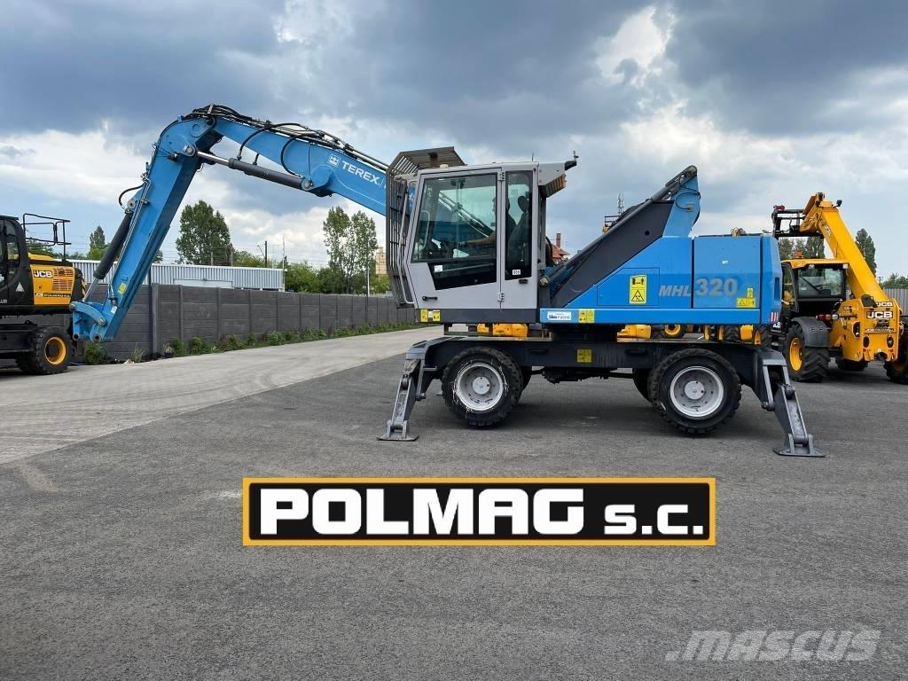 Terex FUCHS 320 Gravemaskiner på hjul