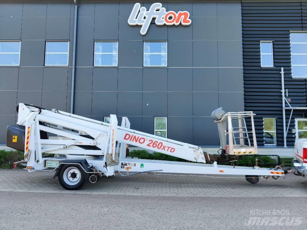 Dino 260 XTD Skylift Trailermonterede lifte